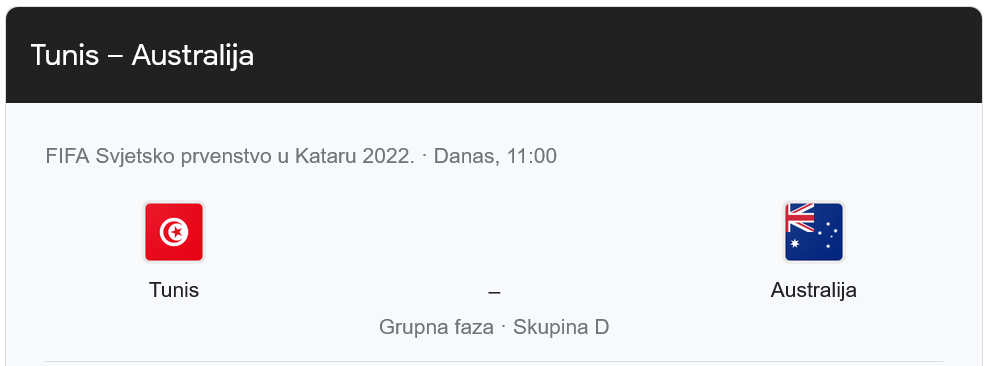 Australija traži prve bodove na SP-u s Hrvatom na desnom beku