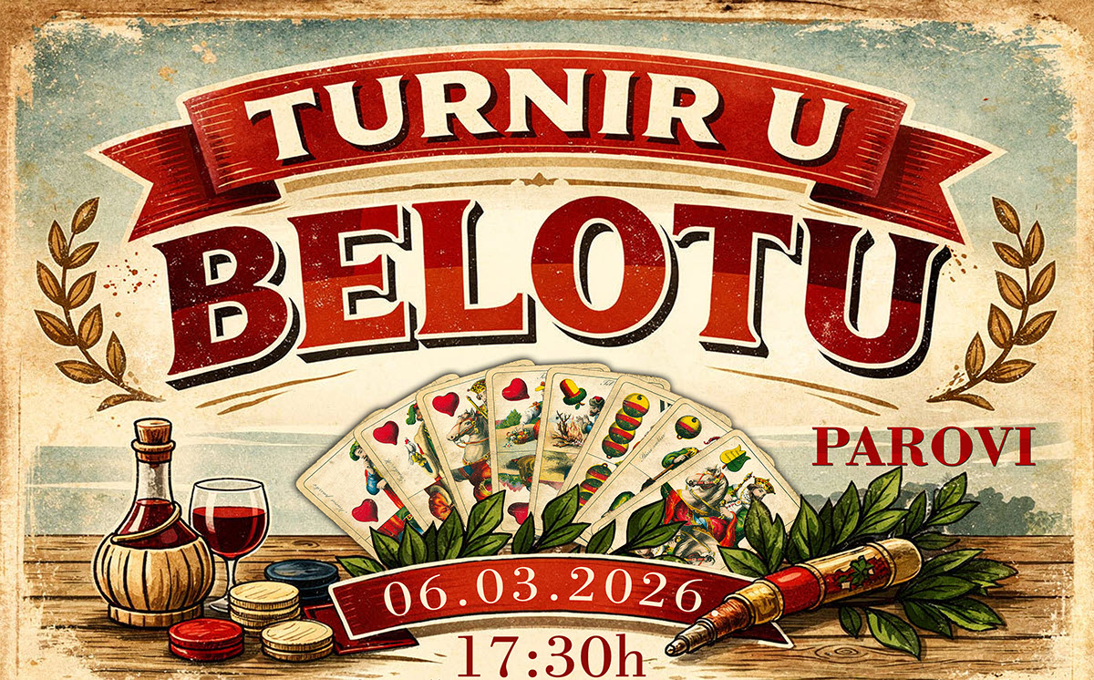 Udruga branitelja „Zagrebački velesajam“ organizira turnir u belotu