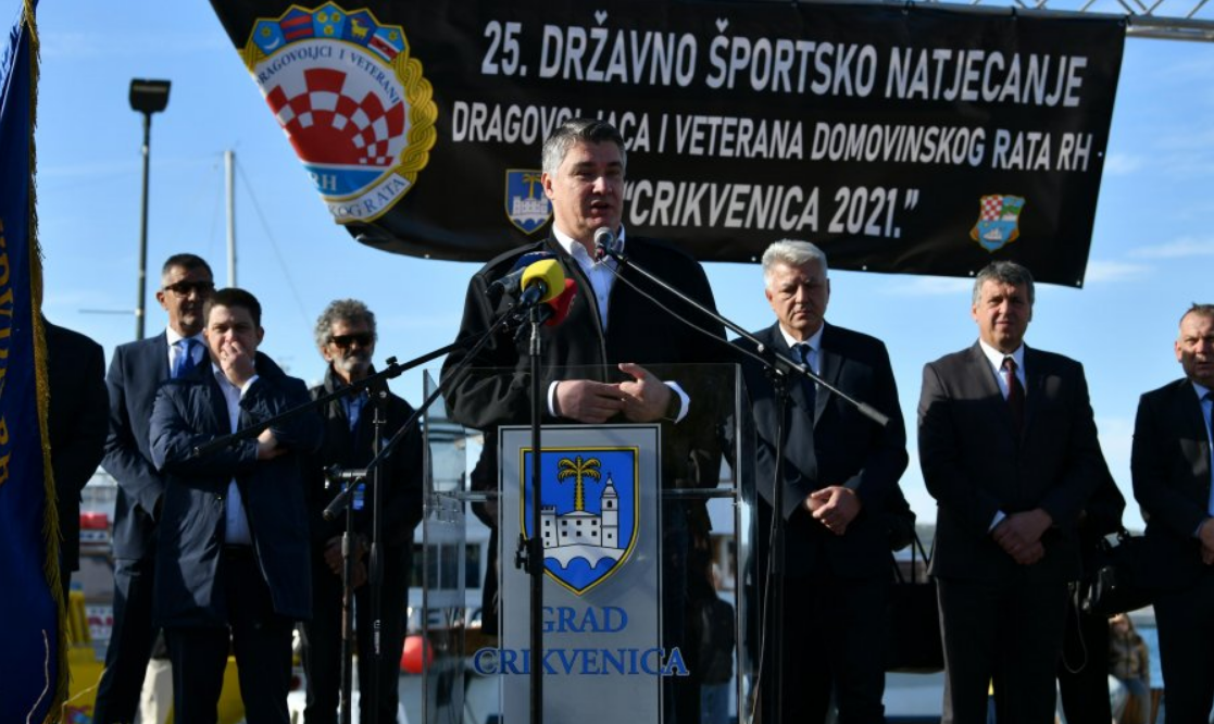 Milanović otvorio 25. državno sportsko natjecanje dragovoljaca i veterana