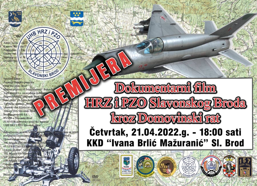 PREMIJERA Dokumentarnog filma o HRZ I PZO Slavonskog Broda