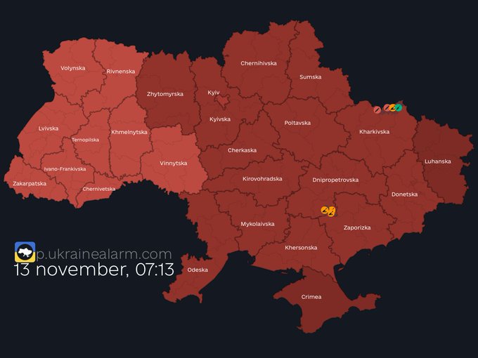 Žestoki ruski napad na Ukrajinu, sirene u cijeloj zemlji! Rusi digli i bombardere
