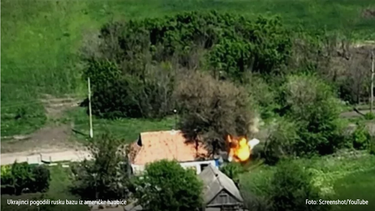 VIDEO "Od prvog hica!": Ukrajinci haubicom iz NATO-a uništili rusku bazu na velikoj udaljenosti pa se pohvalili