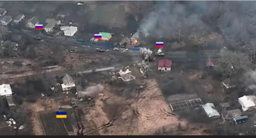 VIDEO Pogledajte kako jedan ukrajinski tenk napada cijeli ruski konvoj