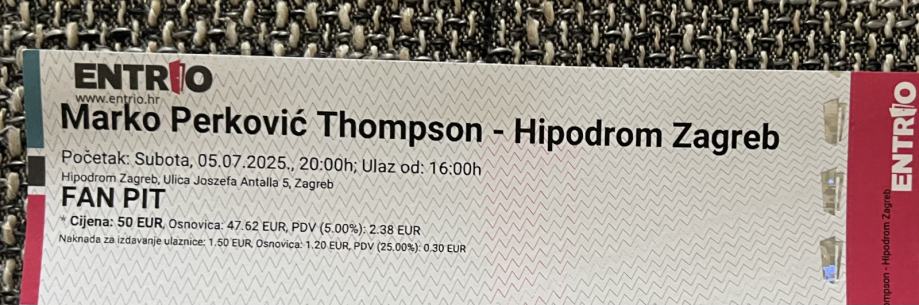 Krivo protumačena izjava: Ministarstvo neće plaćati ulaznice za koncert Marka Perkovića Thompsona