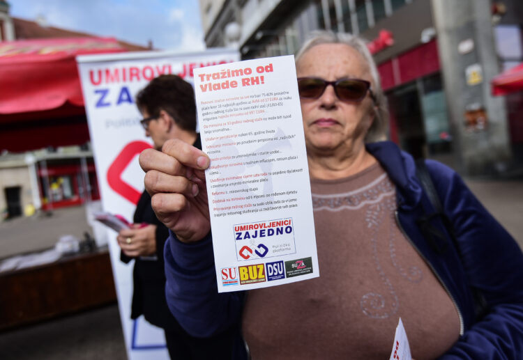 Umirovljenici protiv umirovljenika: “U tijeku je združeni napad vladinih pudlica i poltrona”