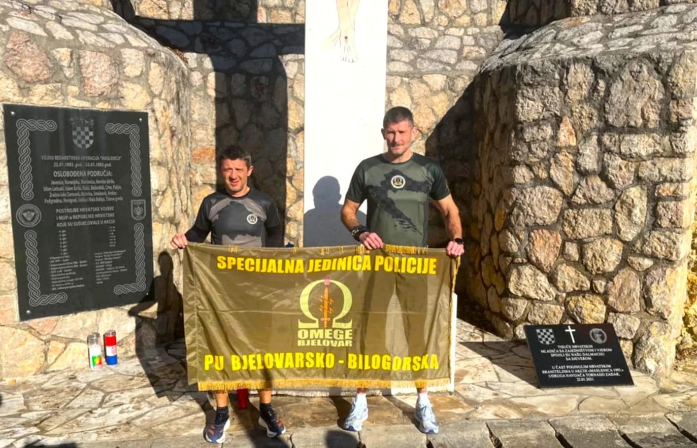 Bjelovarčani iz USP ”Omege” briljirali na polumaratonu Maslenica ”Da se ne zaboravi”