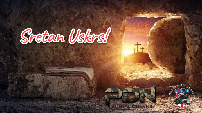 Uskrsna čestitka uredništva Portala Dnevnih Novosti i predsjedništva Udruge hrvatskih branitelja RH