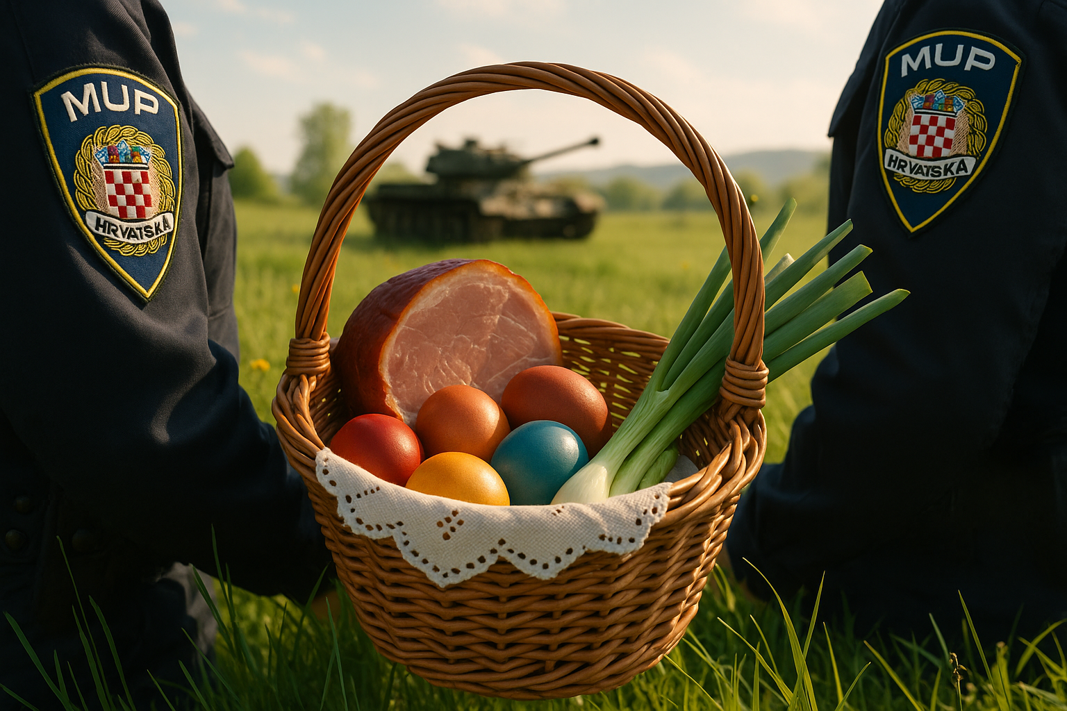 Uskrs na prvoj crti: Miris domaćeg luka i molitva ispred neprijateljskih položaja