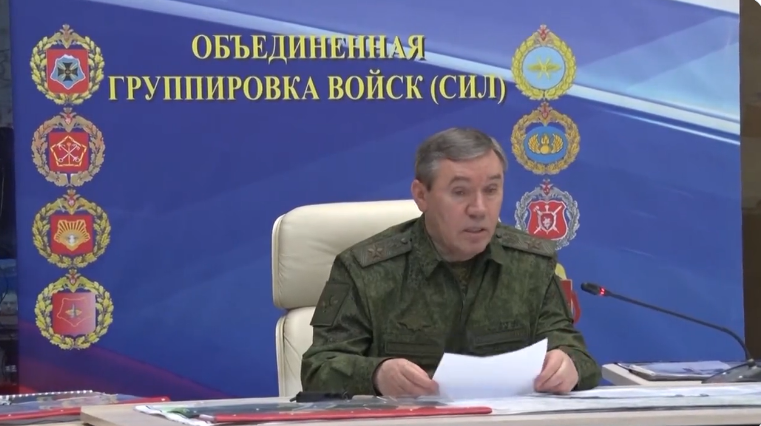 General Gerasimov daje naredbe i koordinira djelovanje ruskih snaga u Ukrajini: Snimka sastanka otkriva vojne strategije