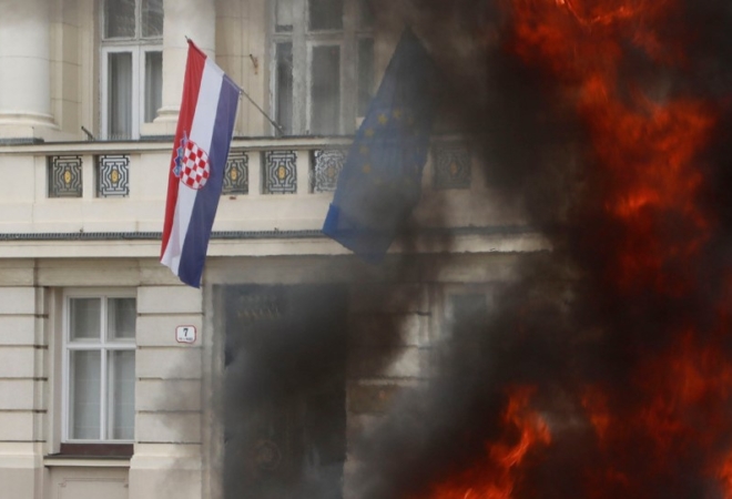 Tko je muškarac koji se zapalio na Markovom trgu? ‘Živi u Koprivnici, vesela je i šaljiva osoba’