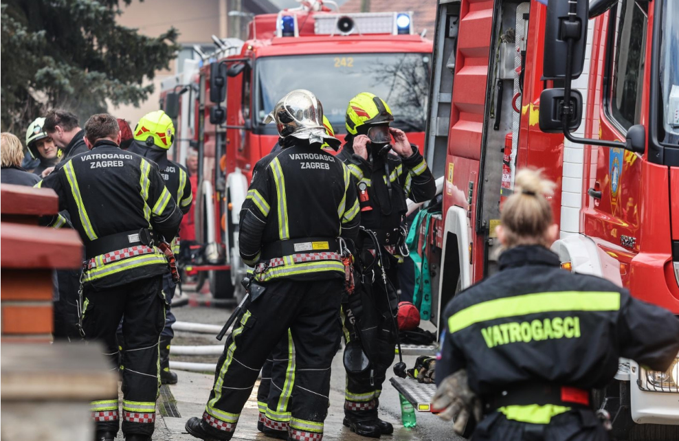 IZBIO POŽAR NA MALEŠNICI: Dim se širio munjevitom brzinom! Vatrogasci iz zgrade evakuirali obitelji s djecom