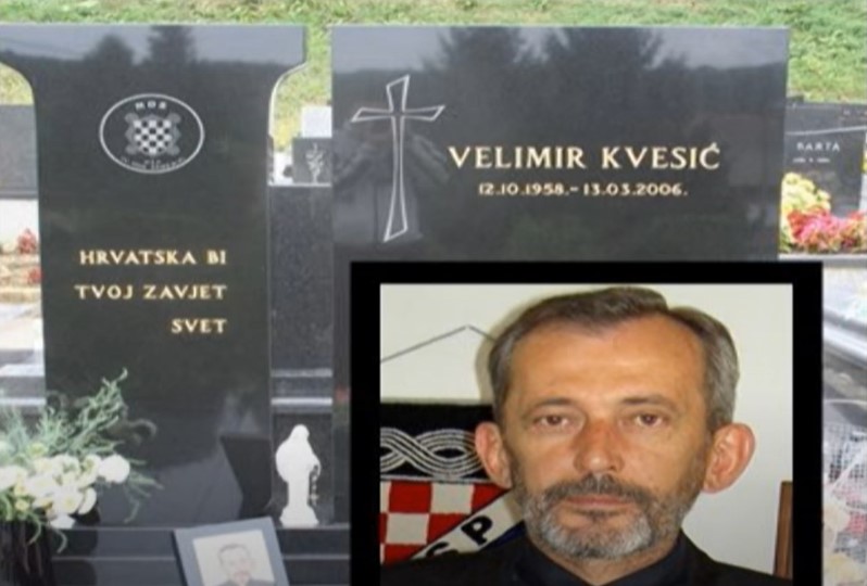 13. ožujka 2006. umro Velimir Kvesić – hrvatski domoljub i vukovarski heroj - TUŽNO SJEĆANJE