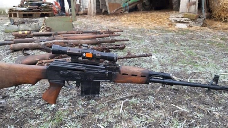 VUKOVAR – U još jednom uporištu srbijanske agresije pronađen ozbiljan arsenal u kojem je i snajper