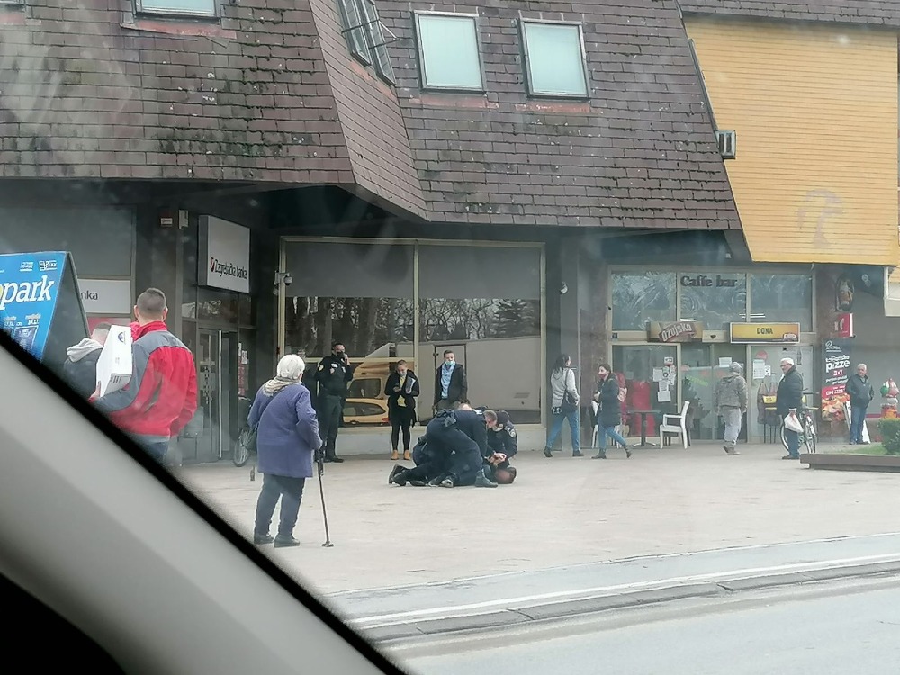 Policija srušila na tlo i uhitila muškarca u centru Virovitice, očevidac: “Radili su svoj posao i do kraja bili korektni”