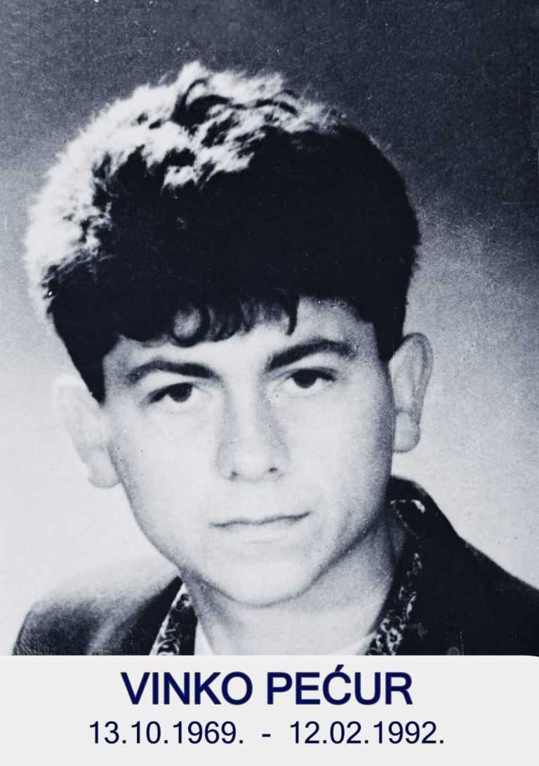 Na današnji dan, 12. veljače 1992. godine, poginuo dragovoljac Domovinskog rata Vinko Pečur - TUŽNO SJEĆANJE