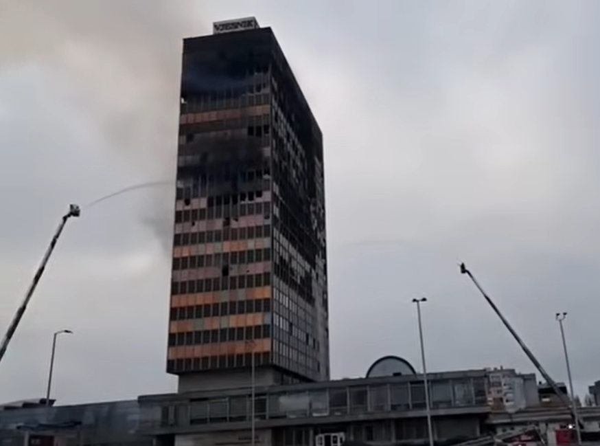 Stiglo važno upozorenje zbog Vjesnika: ‘Zgrada je opasna, ne približavajte se’