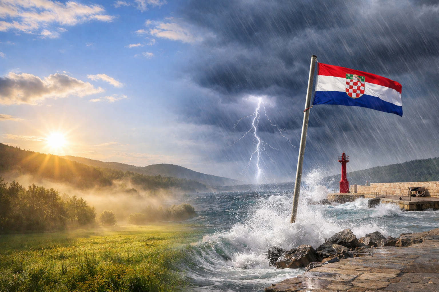 Kratka pauza od kiše u petak, a potom novi val nestabilnosti i povratak hladnoće