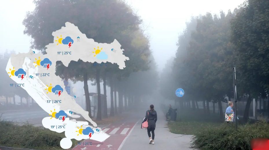 Ljeto je gotovo, jesen je došla: Stiže naoblačenje, kiša, pljusak