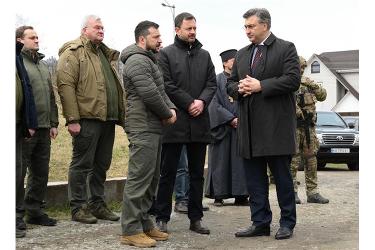 Premijer u Buči: 'DORH će pomagati ukrajinskom tužiteljstvu, naše pravosuđe je puno eksperata'