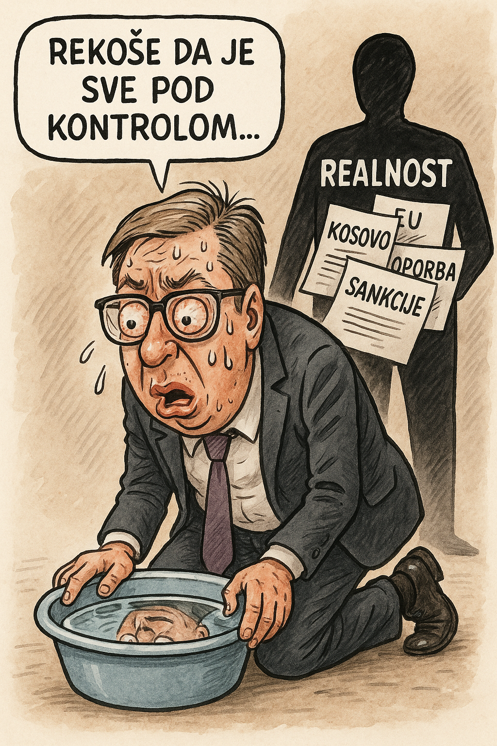 Vučićeva bolest i geopolitičke stolice