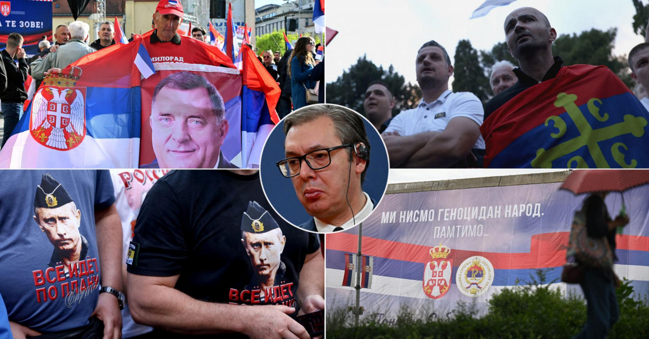 VUČIĆEVO LUDILO Diljem zemlje zvone zvona, moli se za ‘spas Srbije‘, ovo je histerija kakva se ne pamti: ‘Kataklizma, propast, potop!‘