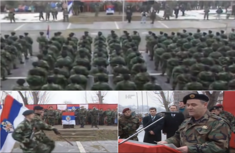 (VIDEO) SVEČANOST U VUKOVARU – IGROKAZ ZA NAIVNE: Četnički mimohod 20. prosinca 1995. gradom u kojem su počinili genocid, urbicid i kulturocid