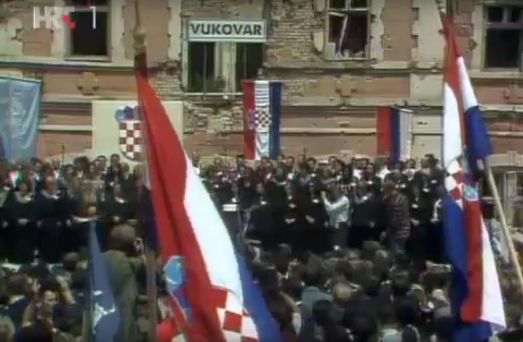 8. lipnja 1997. Dolazak Vlaka mira i predsjednika Tuđmana u grad heroj – Vukovar