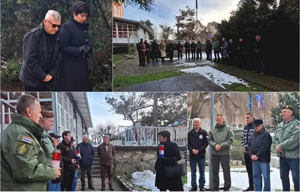 Grad Varaždinske Toplice i braniteljske udruge s gradskog područja obilježilia 34. obljetnicua međunarodnog priznanja Republike Hrvatske