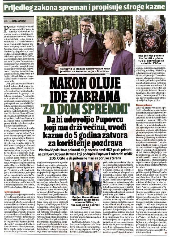 PLENKOVIĆU TKO SI TI ???