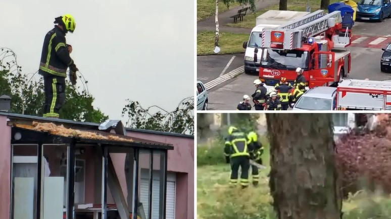 Banožić digao vojsku: Pripadnici HV-a uklanjaju posljedice nevremena