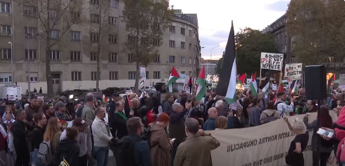 U Zagrebu počeo prosvjed za Palestinu: ‘Vlada ne govori u naše ime’
