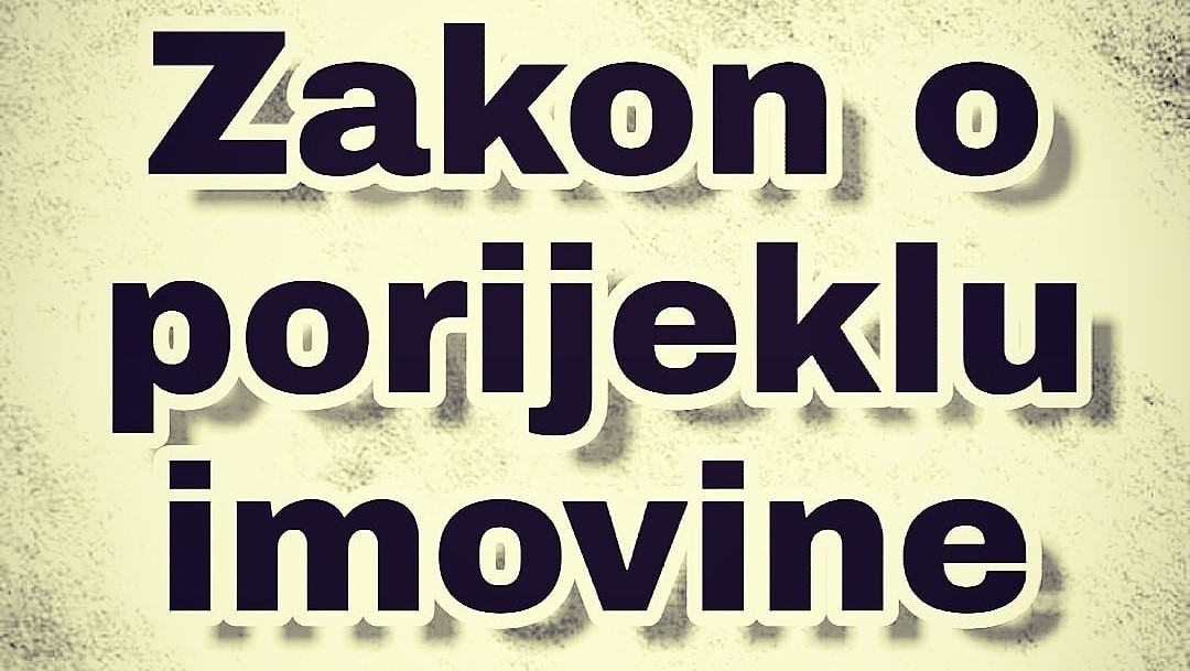 Žurno nam  treba Zakon o porijeklu imovine, a ne o nekretninama!