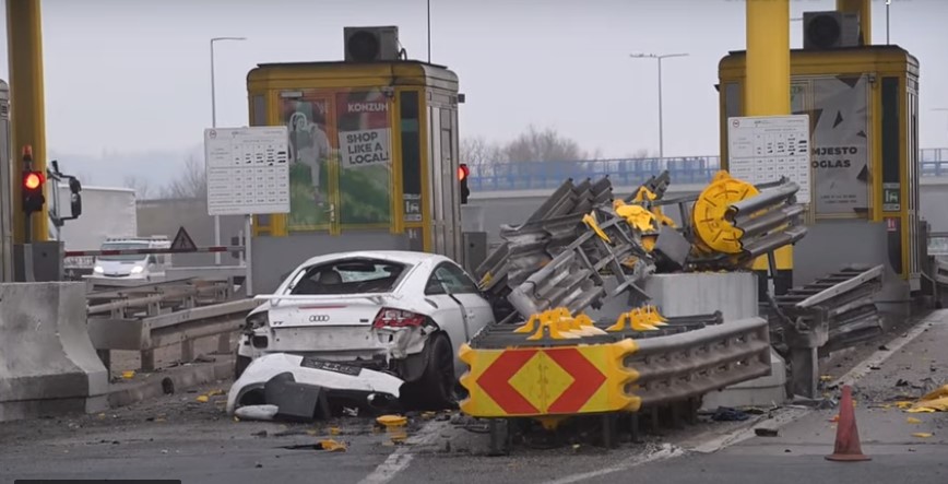 Tragedija kod Zaprešića: Zabio se u naplatne kućice i poginuo