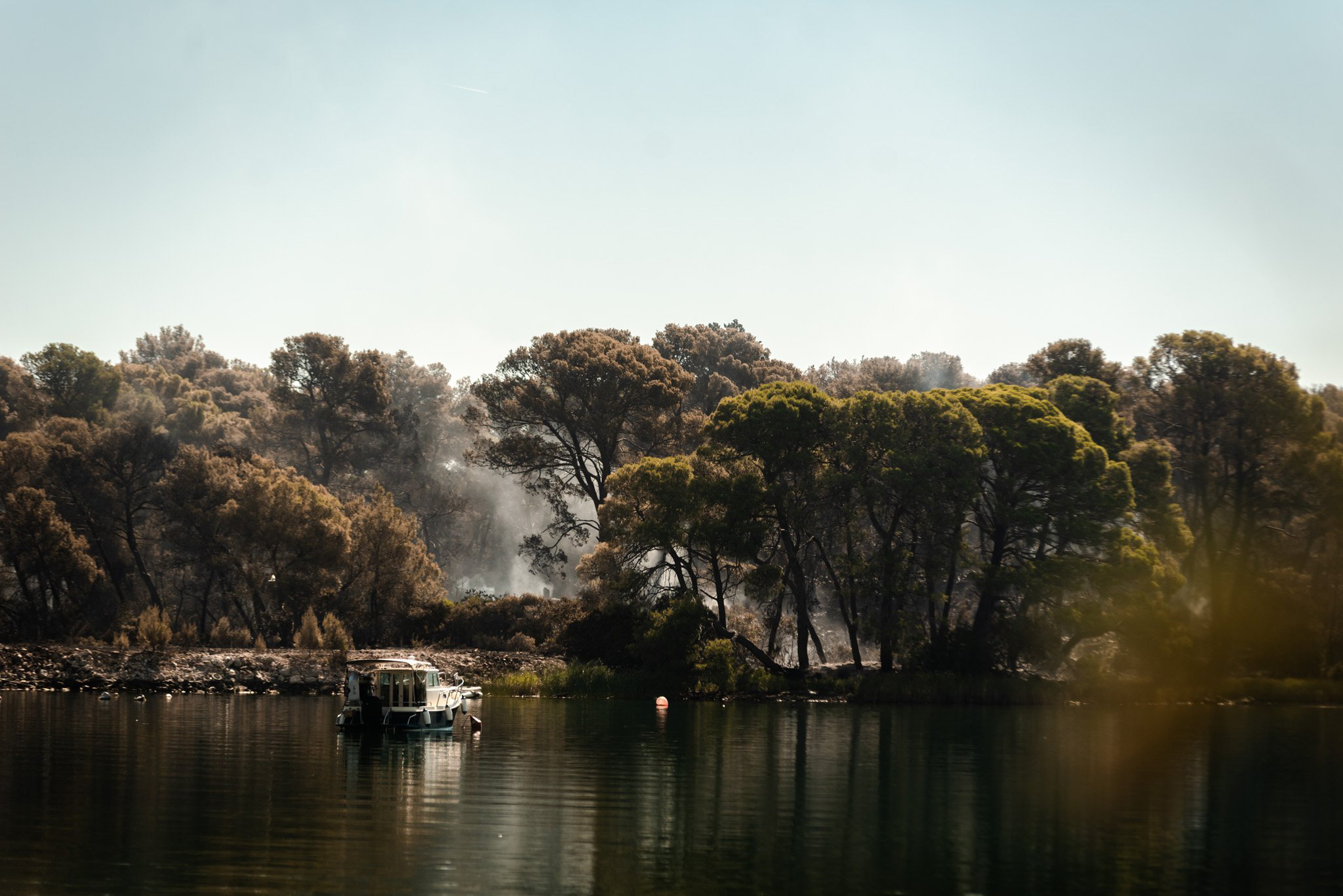 Požar kod Zatona pod nadzorom, na terenu i dalje dežuraju vatrogasci