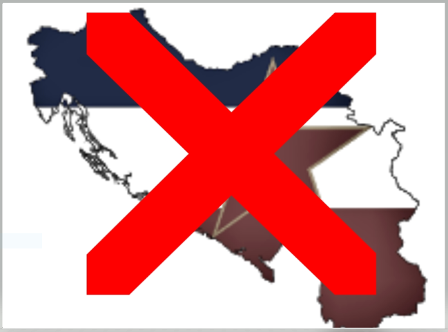 Zbogom Jugoslavijo i sve što je ona značila i bilo vezano uz nju