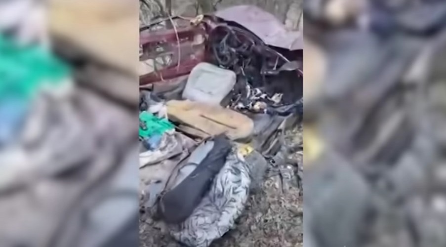 VIDEO Na autocesti ruski tenk zdrobio auto, unutra je bio dječak i dva muškarca. Nisu preživjeli