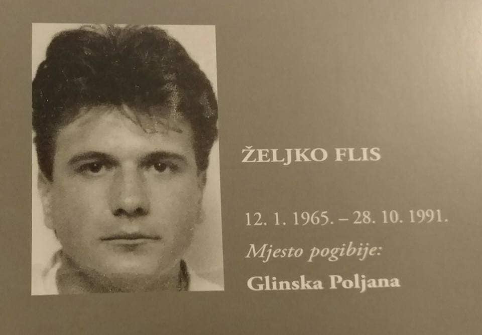 28. listopada 1991. godine poginuo dragovoljac Domovinskog rata - ŽELJKO FLIS - TUŽNO SJEĆANJE