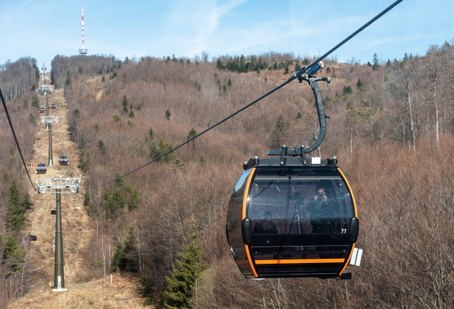 ZATVORENA JE ŽIČARA SLJEME: Smeta joj vjetar!