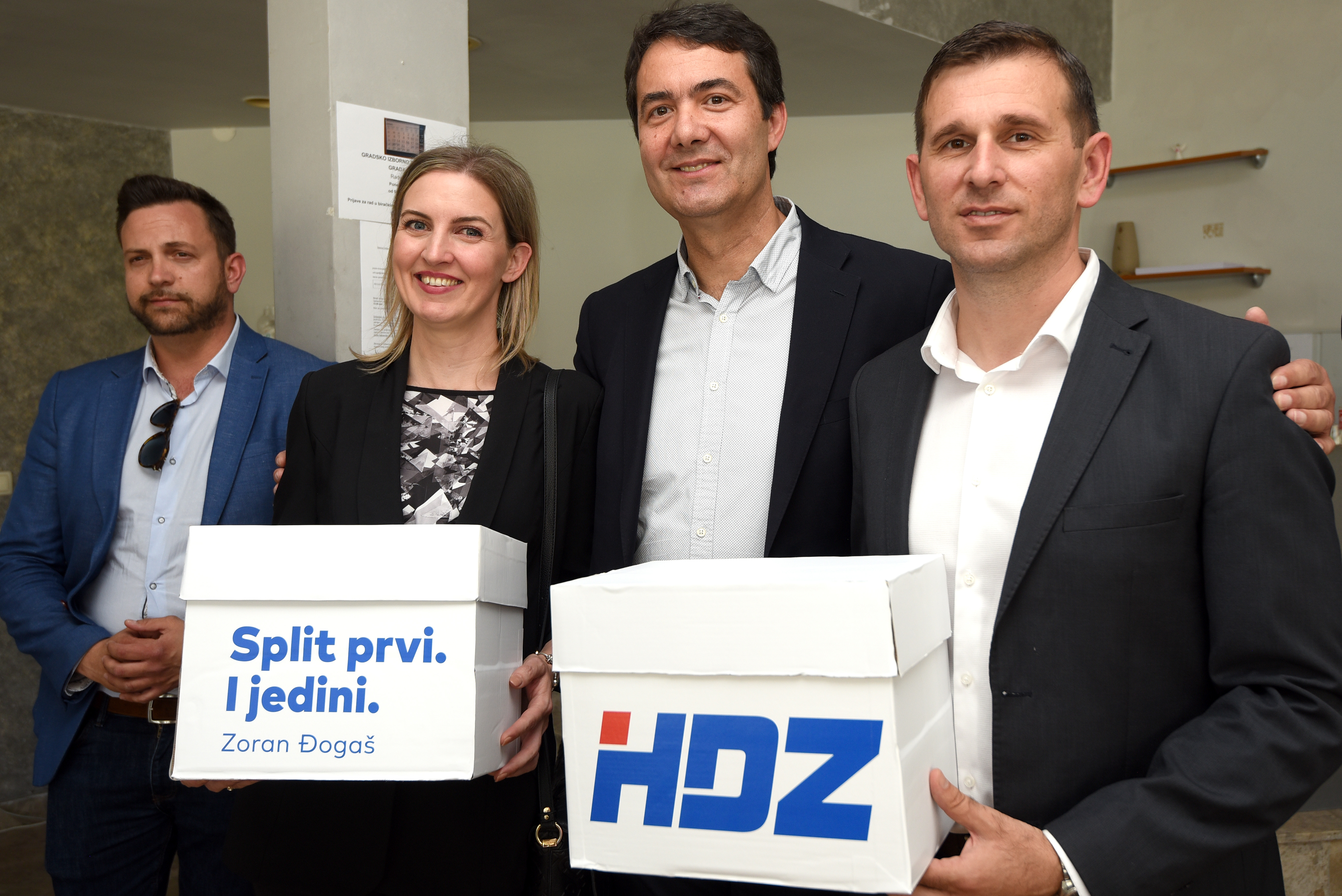 Zoran Đogaš predao potpise za kandidaturu za gradonačelnika