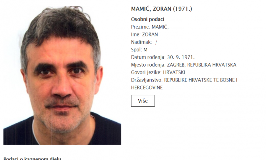 Zoran Mamić u BiH ostaje na slobodi ali svakog tjedna mora se javljati policiji