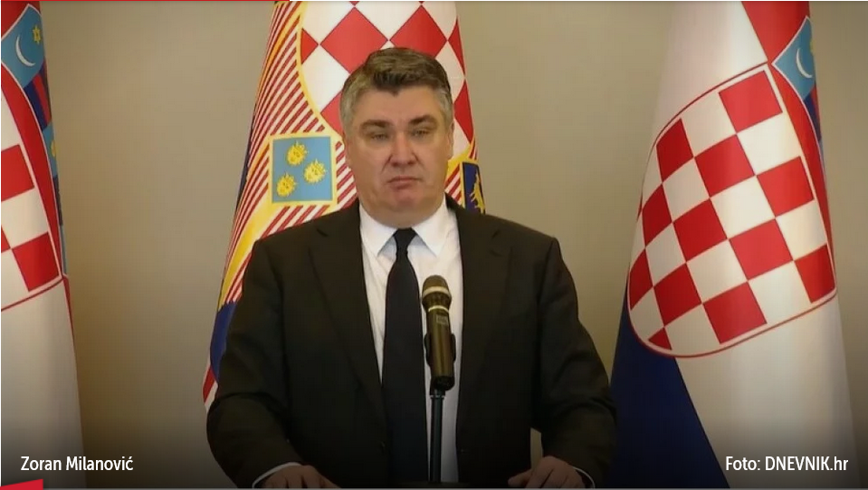 Predsjednik Milanović demantira premijera: "Nisam naredio podizanje stupnja pripravnosti oružanih snaga"