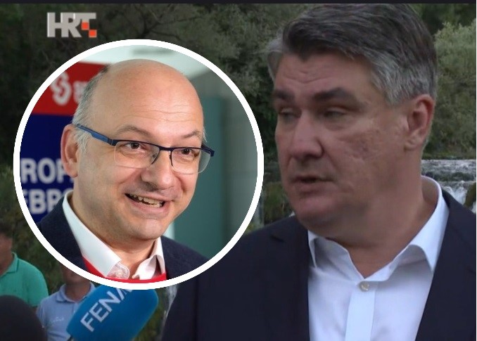 Milanović u Livnu Dejana Jovića nazvao ‘eskort damom Milorada Pupovca’