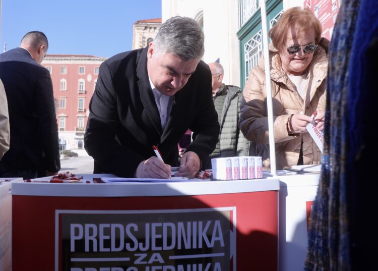 Milanović prvi predaje svoju kandidaturu