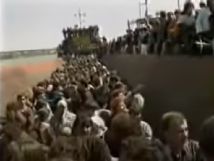 26. listopada 1992. Zločini srpske vojske – bombardiranje Županje i progon desetina tisuća ljudi preko Save (VIDEO)