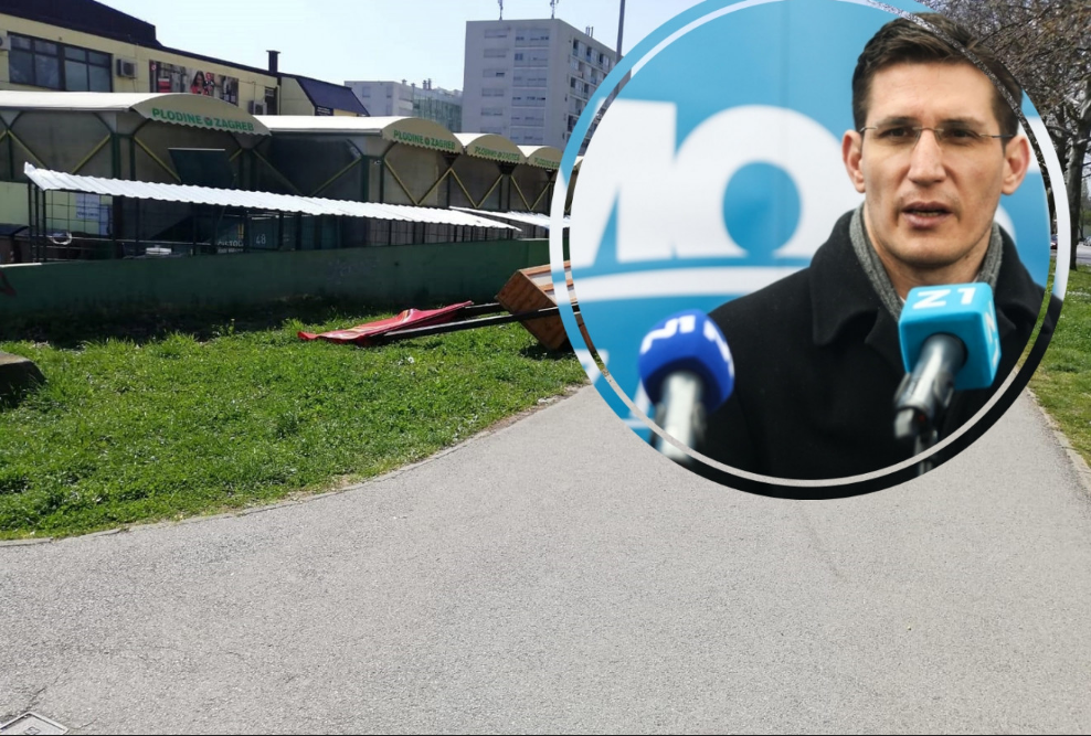 (FOTO) NOVI NAPAD NA MOST, NAKON UDARANJA VOLONTERKI: Vandali došli na štand i sve razorili! Troskot zabrinut!