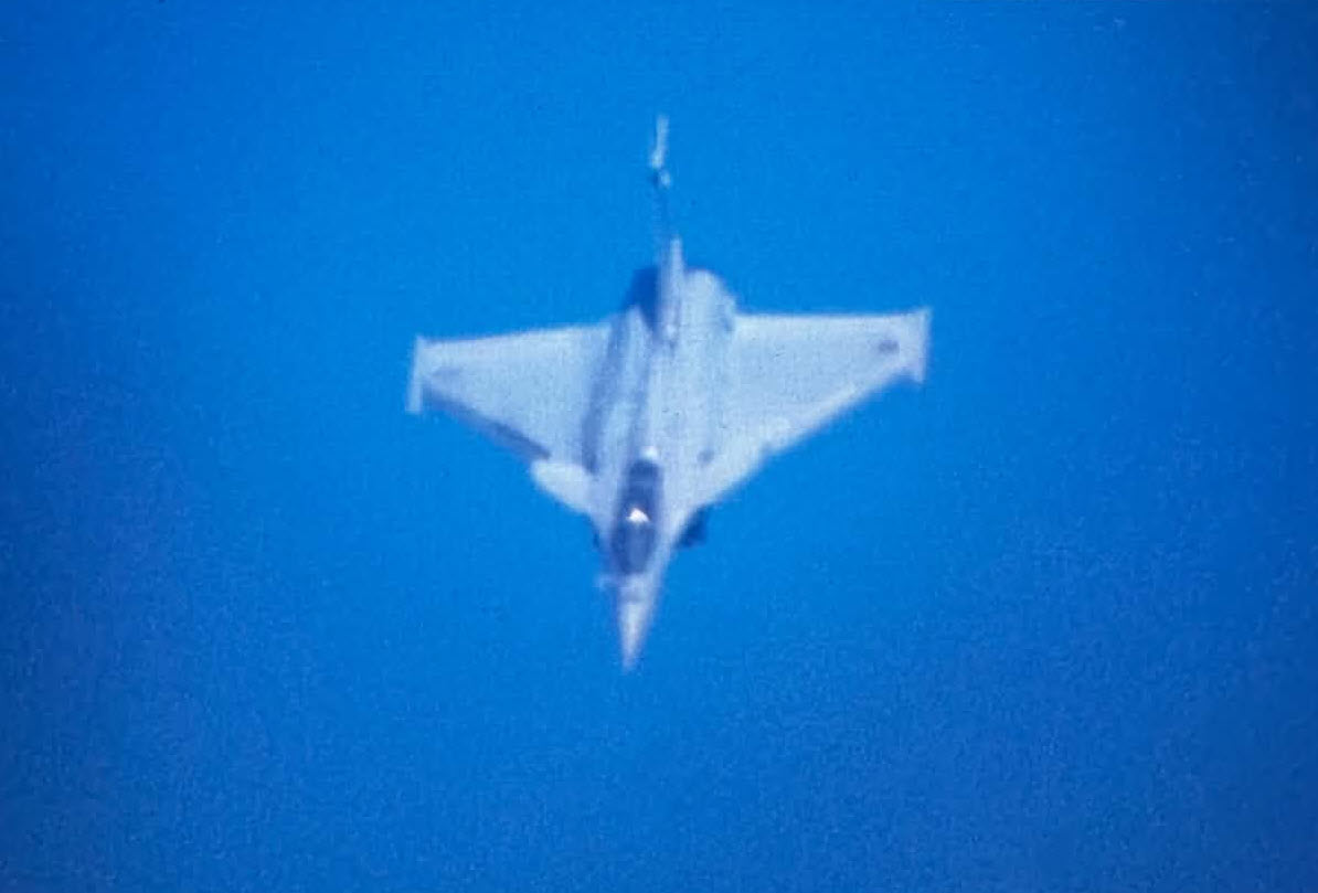 Rafale iznad Knina