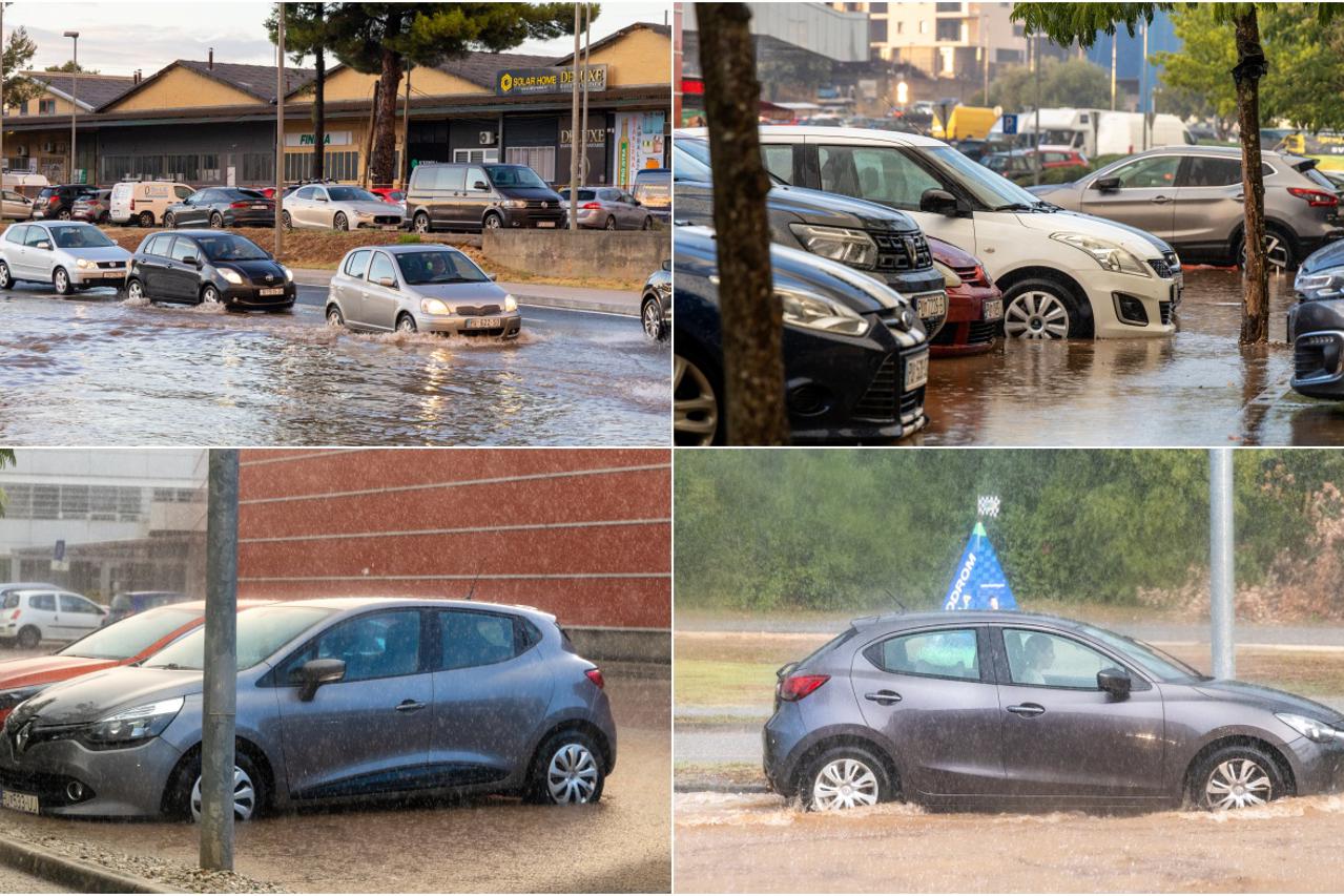 OBILNA KIŠA Snažno nevrijeme poharalo Istru: Vatrogasci imali 50 intervencija, voda prodrla u kuće i podrume
