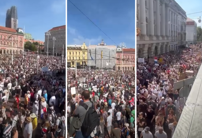 ORGANIZATORI PROSVJEDA: „Ako vas pitaju koliko nas je bilo – SVI SMO!“