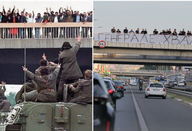 CVIJEĆE ZA TENKOVE, A DANAS DOČEK ZA MLADIĆA: : Je li se Beograd za 35 godina uopće promijenio?