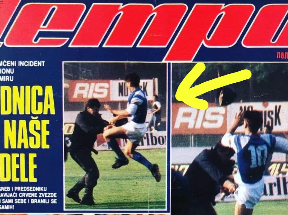Tomislav Lučić u pozadini napada Zvonimira Bobana